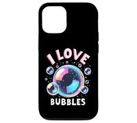 I Love Bubbles I Jabón Burbujas Niños Niñas Niños Carcasa para iPhone 12/12 Pro