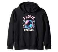 I Love Bubbles I Jabón Burbujas Niños Niñas Niños Sudadera con Capucha