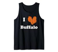 I Love Buffalo Wings Chicken Wing Lover Buffalo Nueva York Camiseta sin Mangas