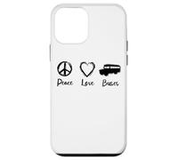 I Love Buses Shuttle Driver School Tour Carcasa para iPhone 12 Mini