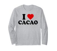 I Love Cacao - Drinking Cacao - Me Encanta El Cacao Manga Larga