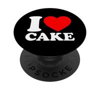 I Love Cake PopSockets PopGrip Adhesivo