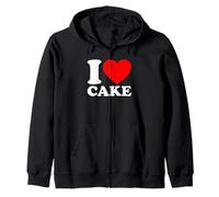 I Love Cake Sudadera con Capucha