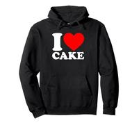 I Love Cake Sudadera con Capucha