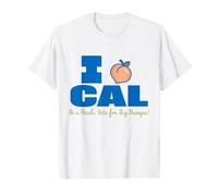 I Love Cal Be A Peach Vote por Big Dumper Camiseta