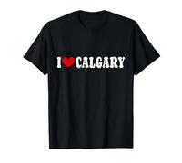 I Love Calgary City, I Heart Calgary Canadá Camiseta