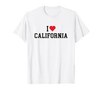 I Love California - Throwback Design - Classic Camiseta