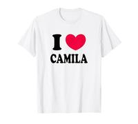 I Love Camila Camiseta