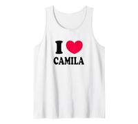 I Love Camila Camiseta sin Mangas
