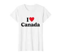 I Love Canada Camiseta gráfica económica