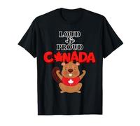 I Love Canada | Loud & Proud Canada | Canadá Camiseta