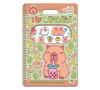 I love capibara. Puffy sticker. I love scrapbooks. Con adesivi. Ediz. a colori. Ediz. a spirale
