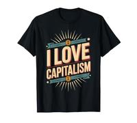 I Love Capitalism Capitalismo Emprendedor Bolsa Inversor Camiseta