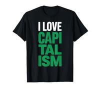 I Love Capitalism Capitalismo Emprendedor Bolsa Inversor Camiseta