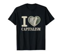 I Love Capitalism Capitalismo Emprendedor Bolsa Inversor Camiseta