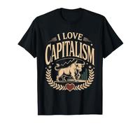 I Love Capitalism Capitalismo Emprendedor Bolsa Inversor Camiseta