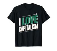 I Love Capitalism Capitalismo Emprendedor Bolsa Inversor Camiseta