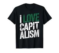 I Love Capitalism Capitalismo Emprendedor Bolsa Inversor Camiseta