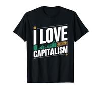 I Love Capitalism Capitalismo Emprendedor Bolsa Inversor Camiseta