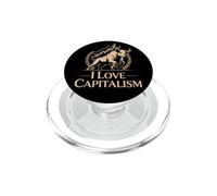 I Love Capitalism Capitalismo Emprendedor Bolsa Inversor PopSockets PopGrip para MagSafe