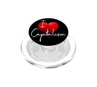 I Love Capitalism Capitalismo Emprendedor Bolsa Inversor PopSockets PopGrip para MagSafe