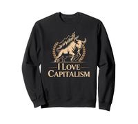 I Love Capitalism Capitalismo Emprendedor Bolsa Inversor Sudadera