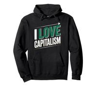 I Love Capitalism Capitalismo Emprendedor Bolsa Inversor Sudadera con Capucha