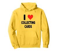 I Love Card Collecting - Béisbol, baloncesto, fútbol, fútbol Sudadera con Capucha