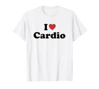 I Love Cardio Gym Fitness Workout Camiseta