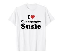I Love Champagne Susie Camiseta
