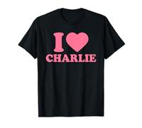 I Love Charlie · I Heart Charlie Camiseta