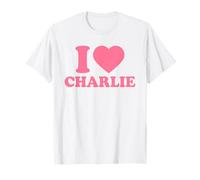 I Love Charlie · I Heart Charlie Camiseta