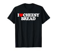 I Love Cheesy Bread Comida Favorita Funny Weird Cheesy Bread Camiseta