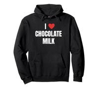 I Love Chocolate Milk Funny Beverage Lover Design Sudadera con Capucha