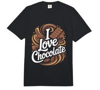 I Love Chocolate Sweet Treats Pasión Comfort Colors Adult Heavyweight T-Shirt