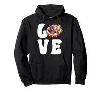 I Love Christmas Graphic For Kitten Lover Cute Winter Cat Sudadera con Capucha
