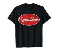 I Love Chubs Funny Humorous Varsity Block Graphic Camiseta