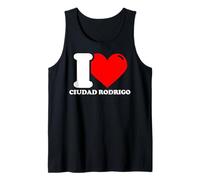 I Love Ciudad Rodrigo Camiseta sin Mangas