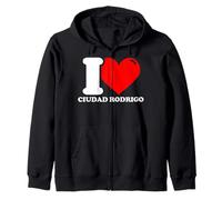I Love Ciudad Rodrigo Sudadera con Capucha