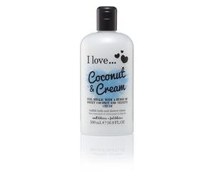 I Love... Coconut & Cream Bubble Bath And Shower Cream 500 ml