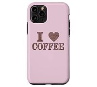 I Love Coffee Beans Java Joe Cafe Capuchino Espresso Descafeinado Carcasa para iPhone 11 Pro