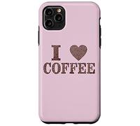 I Love Coffee Beans Java Joe Cafe Capuchino Espresso Descafeinado Carcasa para iPhone 11 Pro Max