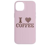 I Love Coffee Beans Java Joe Cafe Capuchino Espresso Descafeinado Carcasa para iPhone 14 Plus