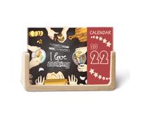 I love cooking Dumplings Potato 2022 Calendario de escritorio Planificador de 12 meses
