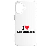 I Love Copenhagen Carcasa para iPhone 16