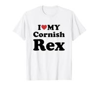I Love Cornish Rex Camiseta