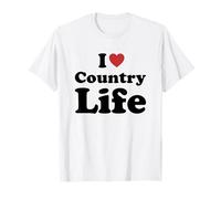 I Love Country Life Camiseta