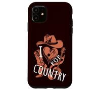 I LOVE Country Pop Music - Tween Girls Modern Country Pop Carcasa para iPhone 11