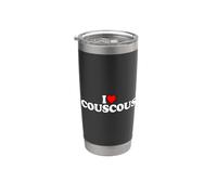 I Love Couscous Vaso térmico de acero inoxidable de doble pared