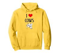 I Love Cows I Heart Cows Granja Animal Carne de vaca Ganado Amante de las vacas Sudadera con Capucha